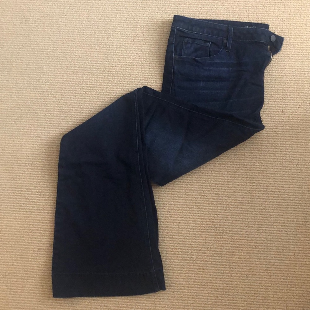 High rise flair jean